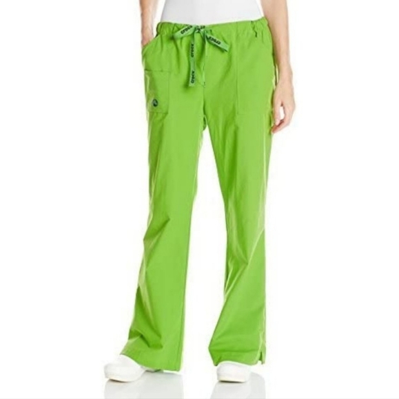 CROCS Pants - Crocs Scrubs Medical Nursing Healthcare Cotton Bold Vibrant Green XXL